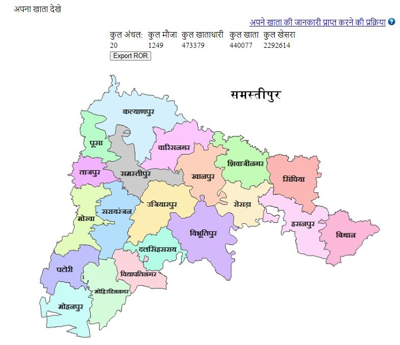 Bihar Land Records Check Online