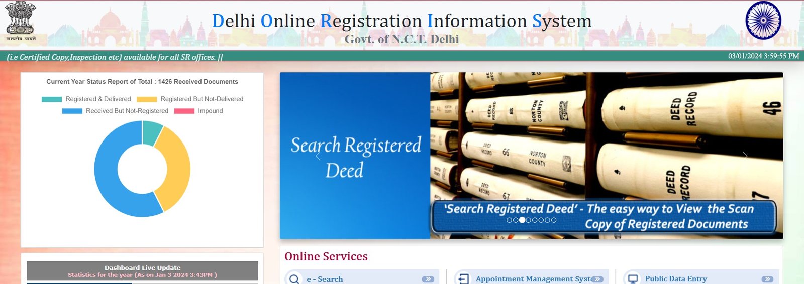 IGRS Delhi Property Registration